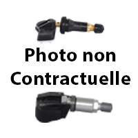Jante acier VOLKSWAGEN Touran 2 ALLIGATOR Sens.it RS3 valve aluminium<br>(argent) 43mm|590914 + 590906 | 214696