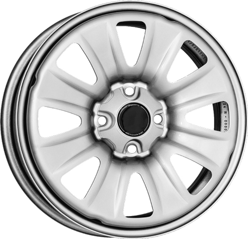 Jante tole 15 pouces 4x100 RENAULT CLIO 2 MEGANE 1 SCENIC 1 - 8175 